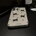 thumbnail image 5 of Glitter Powder Bow Dot Lucky Clear Soft  for iPhone Case (Clear,iPhone 15), 5 of 6