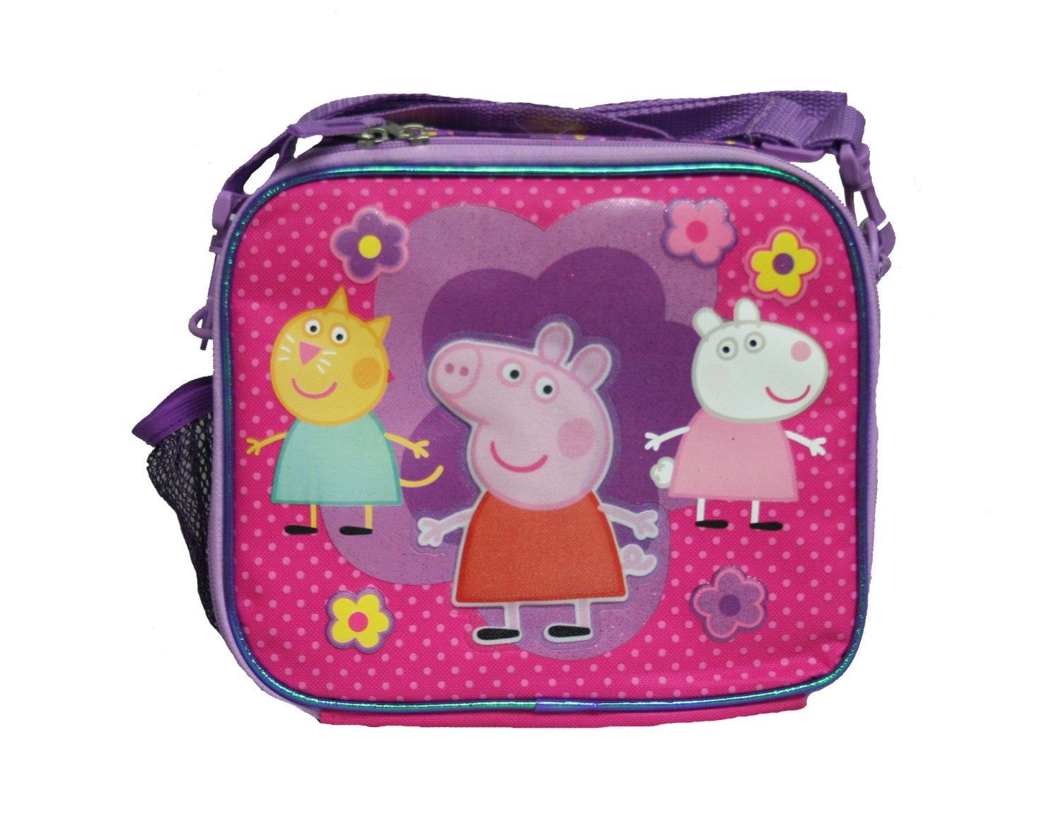 NWT Peppa Pig Pink Metal Lunch Box for Little Girls Offical Licensed Product 