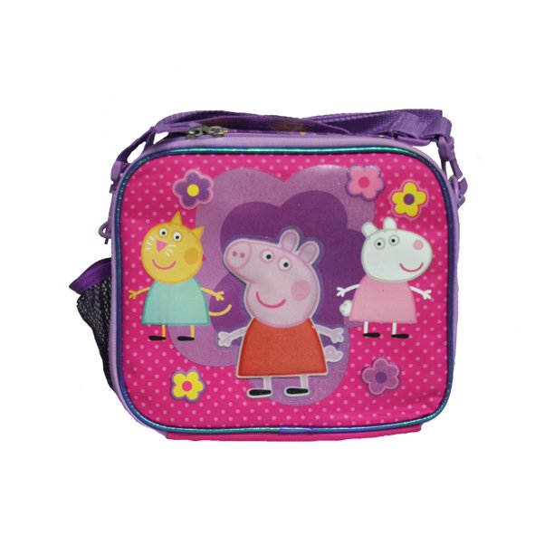 peppa pig school bag and lunch box