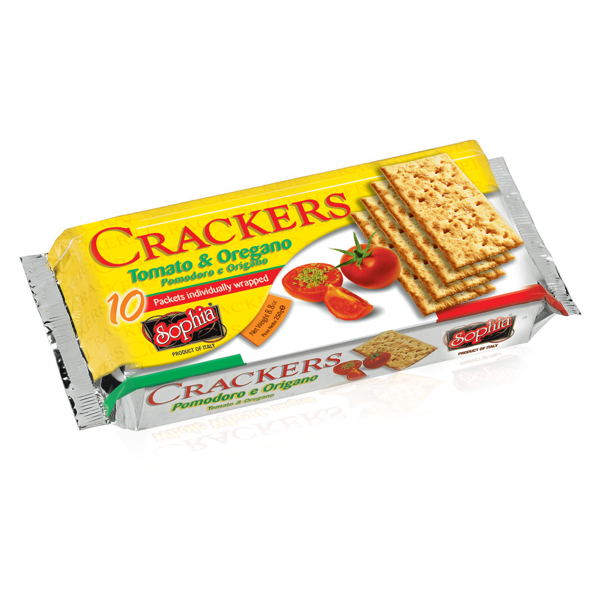 Sophia Crackers Italian Tomato & Basil (12pack)