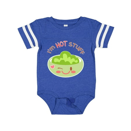 

Inktastic I m Hot Stuff- Cute Wasabi Dish Gift Baby Boy or Baby Girl Bodysuit