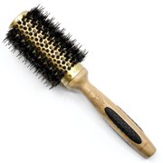 Porcupine Style Wooden Round Hair Brush