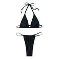 thumbnail image 4 of MKLEKYY Traje De Baño Mujer Natacion Women Bandeau Bandage Bikini Set Push Up Brazilian Swimwear Beachwear Swimsuit, 4 of 4