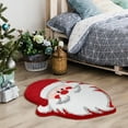 thumbnail image 6 of Lomyolo Christmas Bathroom Rugs Bath Mat Christmas Decoration Christmas Tree Santa Decor for The Home, Holiday Cute Green Decor Non-Slip 20''x32'', 6 of 7