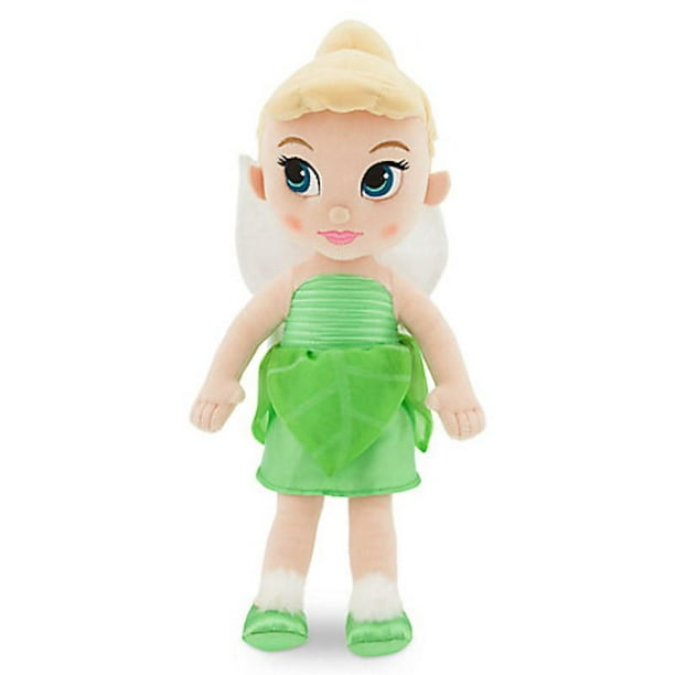 Disney Store Animators' Collection Tinker Bell Plush Doll Small 13 Inch New - Walmart.com