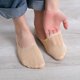 thumbnail image 5 of pares de calcetines transpirables de seda helada para hombre, forro de corte bajo, antideslizante, fino, invisible, deportivo/azul marino/ kaili Sencillez, 5 of 5