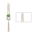 thumbnail image 1 of Bearachild Cestas colgantes 100 hechas a mano, soporte para plantas, macramé, colgador de plantas, maceta para colgar en la pared interior, soporte para Jardín y Patio No.08 Bearachild HA001777-08, 1 of 6