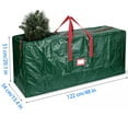 Waterproof Artificial Christmas Tree Storage Bag with Handles & Zipper