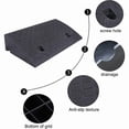 thumbnail image 3 of Loading Ramp, Plastic Anti-Slip Curb Ramps Portable Lightweight Threshold Ramps for Car Scooter Caravan Wheelchair Disabled Access Sidewalk Bike Motor, 3 of 5