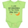 thumbnail image 3 of Inktastic I Love My Grandma to the Moon and Back Boys or Girls Baby Bodysuit, 3 of 5