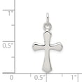thumbnail image 6 of Auriga Fine Jewelry 925 Sterling Silver Passion Cross Charm Pendant for Women (L-22mm, W-12mm), 6 of 6