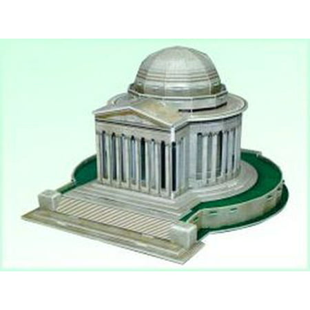 3d Thomas Jefferson Memorial Washington Dc Puzzle Model Kit