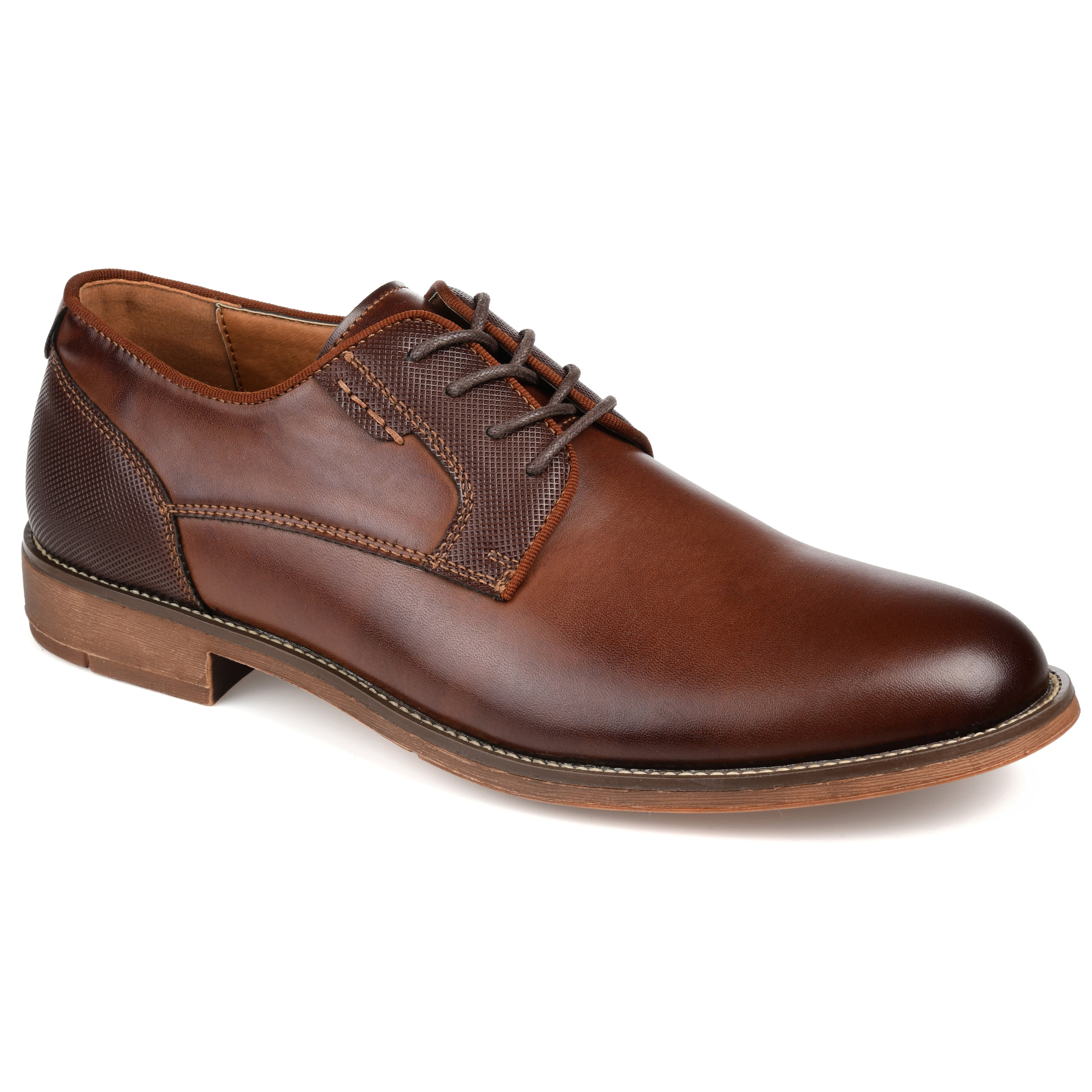 Florsheim Mens Shoes Amelio Oxford Cognac Wingtip 14242-221 