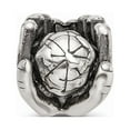 thumbnail image 3 of Fancy Bead White Sterling Silver Themed 10.91 mm 10.00 Reflections World In Hands Bead, 3 of 5