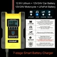 12.6V 4S Lithium Ion Battery Charger, 12V Car Motorcycle Charger