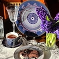 thumbnail image 2 of STP Porcelain J-229567, Noble Cobalt Bone China Dinnerware Set of 20, Service for 4, 2 of 4