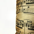 thumbnail image 2 of Music Notes | Sheet Music | Music Lover | Pillow Cover | Home Decor | Throw Pillow | Musician  | Music decor | Music Gifts, 2 of 4