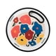thumbnail image 4 of Tabla de cortar acrílica redonda con diseño floral, multiusos, fácil de limpiar, perfecta para frutas, comida para niños y decoración de cocina, 4 of 5