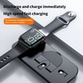 thumbnail image 2 of 3 in 1 15W Wireless Charger Magnetic Fast Charging for iPhone 15 14 13 12 11 Pro Max/Plus/XS/XR/X/8, for Apple Watch 9/8/7/6/5/4/3/2/SE for AirPods 3/2/Pro, 2 of 4