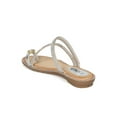 thumbnail image 3 of New Women Rhinestone Strappy Toe Ring Slip On Sandal - 18056 By SBUP Collection, 3 of 5