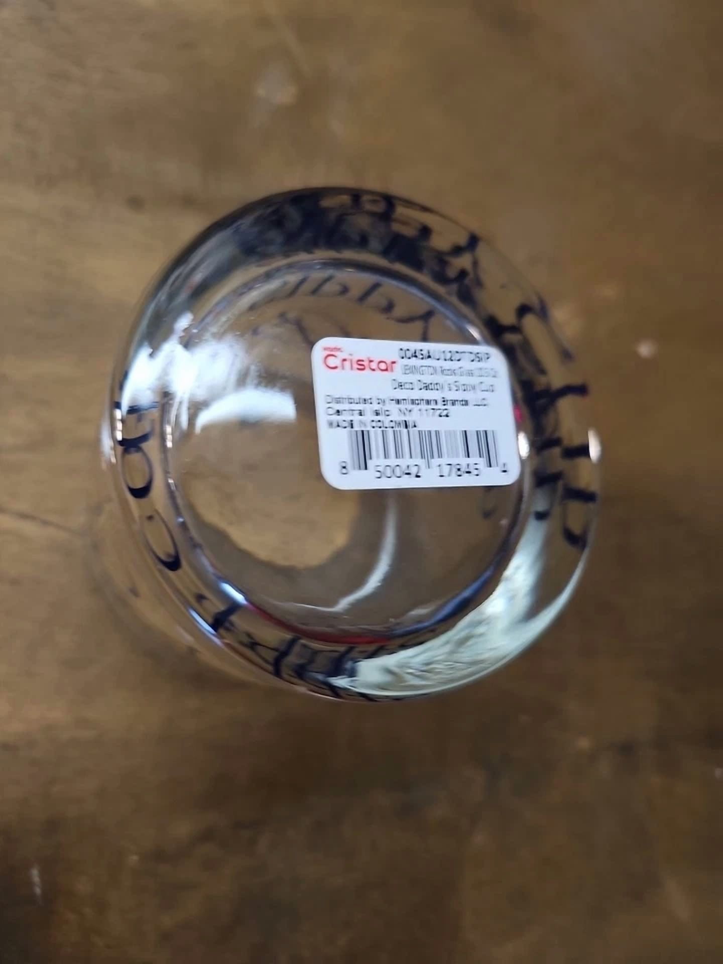 CRESTIN- New Daddy’S Sippy Cup Whiskey/Rocks Glass. Great Gift For Dad!
