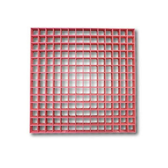 0.5” x 196 square shape Multicutter- Fast Shipping - Sharp Edges - Exceptional Quality