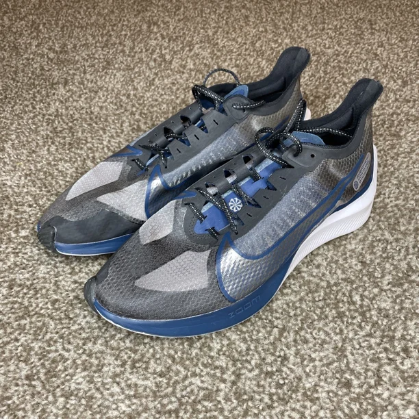 Nike Zoom Gravity Mens Running Shoes Sneakers BQ3202-002 Blue Gray