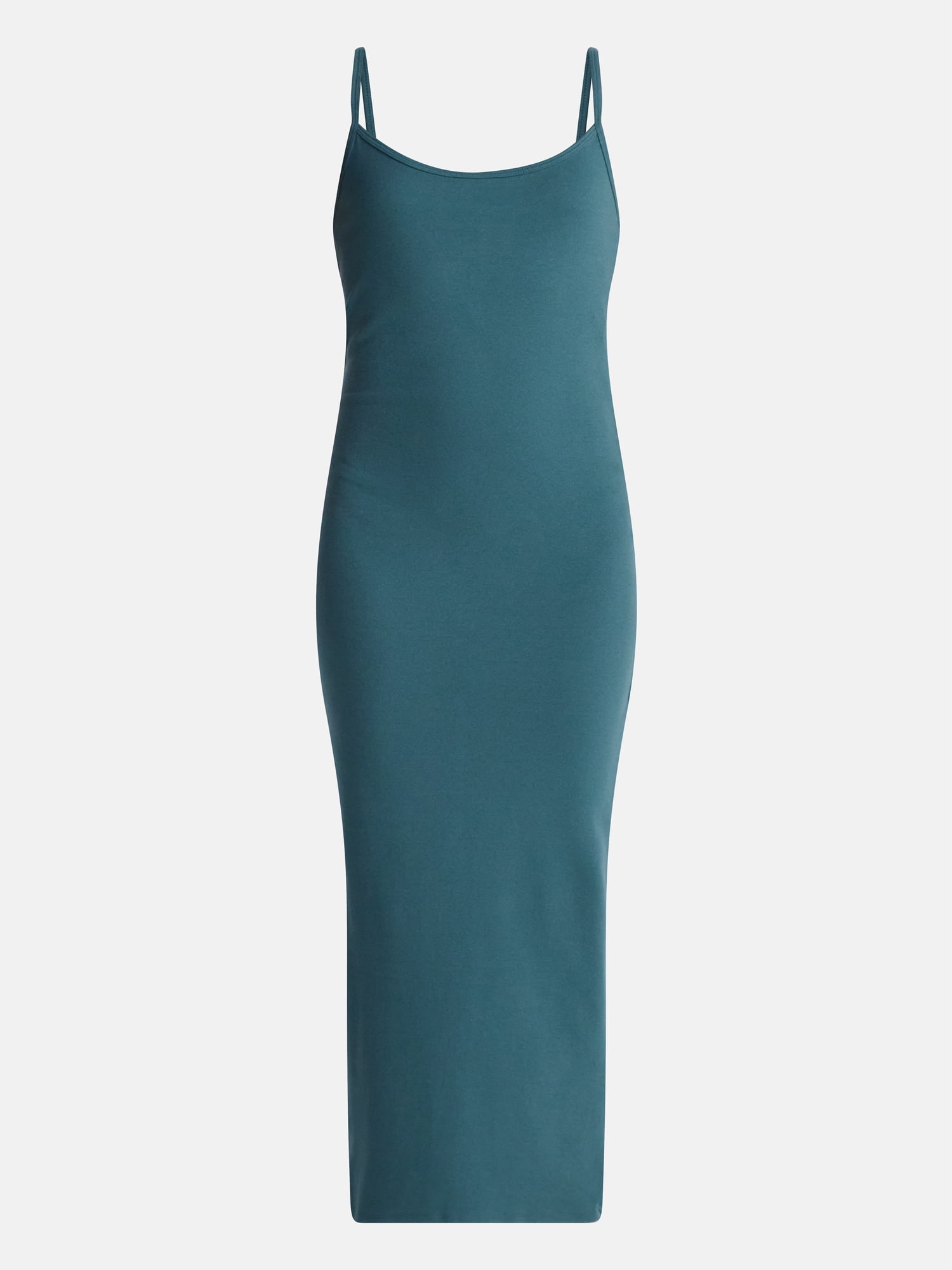 No Boundaries Ribbed Strappy Maxi Dress, Women's and Women's Plus XXS-4X