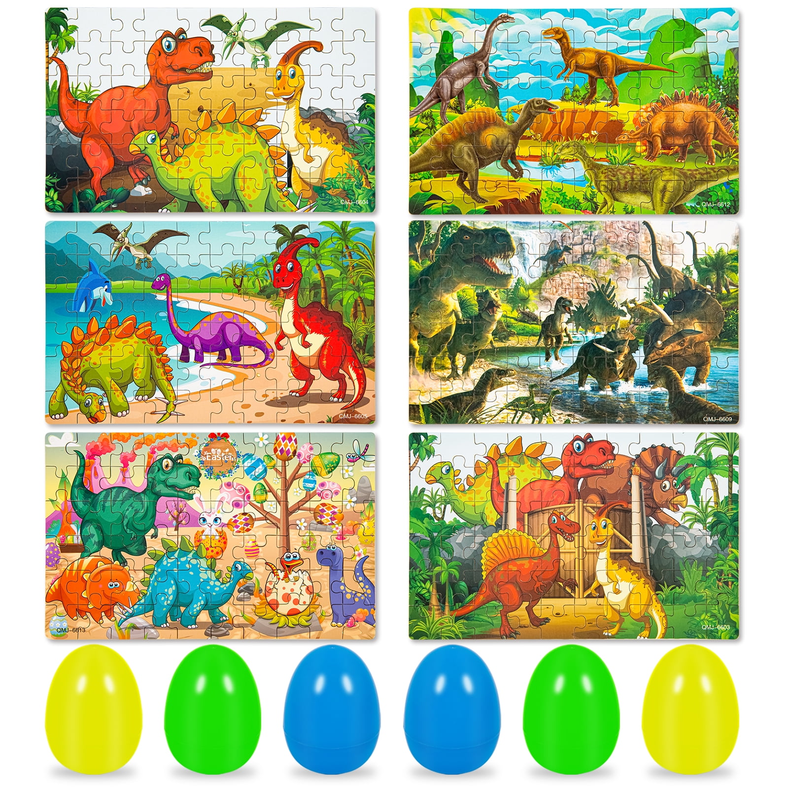 30 DINOSAUR JIGSAW PUZZLES PARTY LOOT BAG TOYS FAVOURS Clearance Sale!!! 