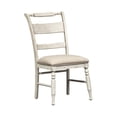 thumbnail image 3 of Liberty Furniture Industies, INC Whitney 6 Piece Trestle Table Set - Antique Linen w/ Weathered Gray, 3 of 4