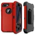 thumbnail image 1 of iPhone 7 Case, iPhone 8 Case, Cellularvilla Hybrid Dual Layer Heavy Duty Belt Clip Holster Kickstand Shockproof Dustproof Full Protective Cover For Apple iPhone 7 / 8, 1 of 6