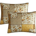 thumbnail image 5 of Nanshing Rezza 3 Piece Patchwork Floral Quilt Set Queen, 5 of 5