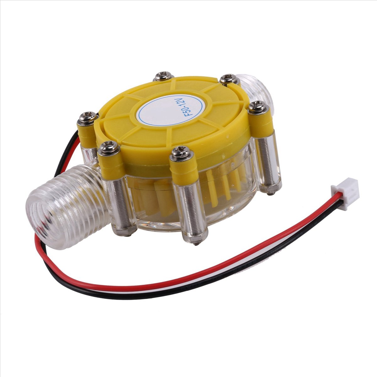 8X 10W Water Flow Pump Mini Hydro Generator Turbine Flow Hydraulic Conversion 12V