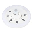 thumbnail image 3 of Ventilador De Techo LED, Luz De Ventilador De Techo Regulable 85-265V ABS 3 Velocidades Giratorio De 360 ​​​​grados 11,8 Pulgadas Para Dormitorio, 3 of 7