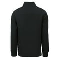 thumbnail image 3 of Men's Cutter & Buck  Black Cincinnati Reds Cooperstown Collection Roam Eco Recycled Quarter-Zip Pullover, 3 of 3