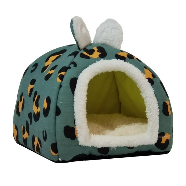 Cama para gatos Cama para perros y gatos Snooze Gatos de interior Suave y  calmante Nido para gatos Semi cerrado Perro Yuyangstore Camas para gatos