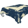 thumbnail image 4 of BZSMCE Square Tablecloth Dreamy Unicorns Pattern Tableclothes, 4 of 9