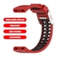 thumbnail image 3 of Sywqhk Correa de reloj de silicona para correa de muñeca de repuesto Polar V800 (rojo negro), 3 of 9