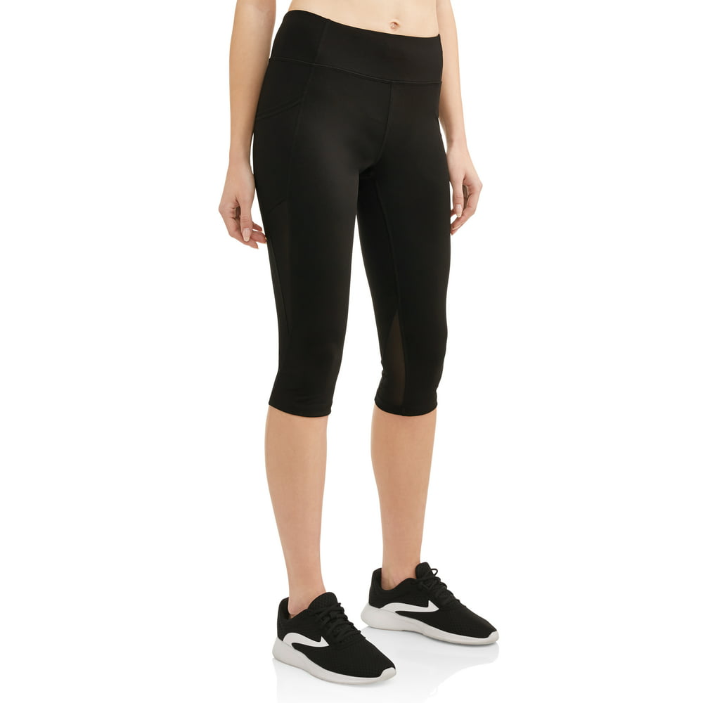 Athletic Works - Athletic Works Women's High Waisted Capri Workout ...