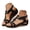 Black, variant on YLYL Women Orthopedic Sandals Platform Wedge Heel Arch Support Open Toe Ankle Strap Slip On Summer Shoes