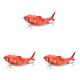 thumbnail image 1 of Señuelo pesca robótico Wobbler eléctrico 4 segmentos Auto Swimbait USB (BL-2044), 1 of 8