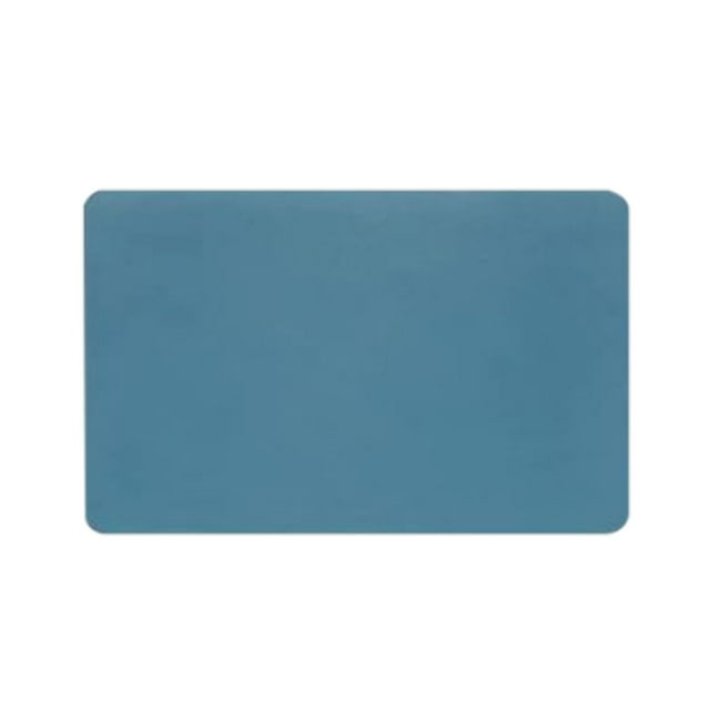 Leathaire Coffee Mat Super Absorbent Hide Stains for Coffee Maker and Counter 12"x19" Blue