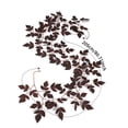 thumbnail image 3 of geerera Fall Decor Fall Garland for Home - 80.7" Artificial Autumn Leaf Vine with Serrated Fall Foliage, Fall Home Decor Leaves Decor Hanging Swag for Mantel Wall Doorway, 3 of 7