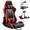 red seat, variant on Marada Racing Seat with Double Lock Slip for Gaming Simulator Cockpit Leather Red