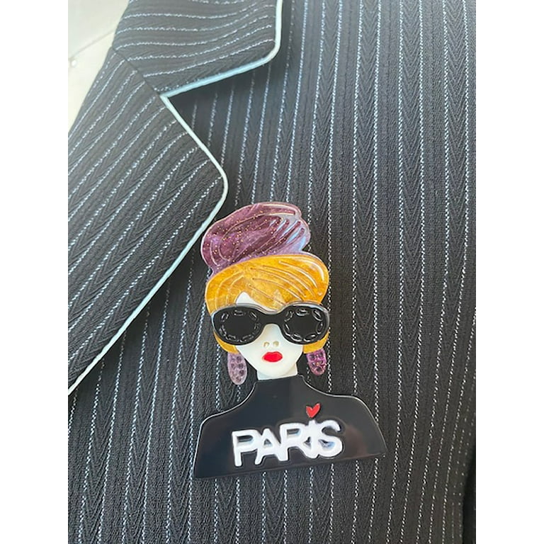 Wrapables Acrylic Fashion Brooch Pin for Sweaters, Coats, Scarves, and  Bags, Fashion Diva - Walmart.com