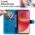 thumbnail image 5 of Cat and Bee Leather Case For Motorola Edge 50 Fusion, 5 of 5