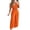 01 Orange, variant on Women's Wide Leg Jumpsuits, Dressy Summer V Neck Sleeveless Romper One Piece Business Casual Outfits