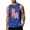 Blue, variant on Men's America 250 Years Tank Top with Patriotic Flag Graphic and Sleeveless Design Featuring Vintage Distressed Print for Independence Day 2026 Memorial Day Celebrations Army Green L