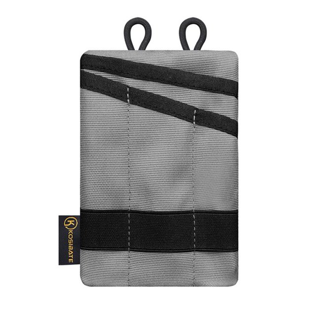 cámping Mini bolsa EDC bolsa de artículos diversos bolsa de almacenamiento multifuncional monedero (gris claro) FLhrweasw Nuevo