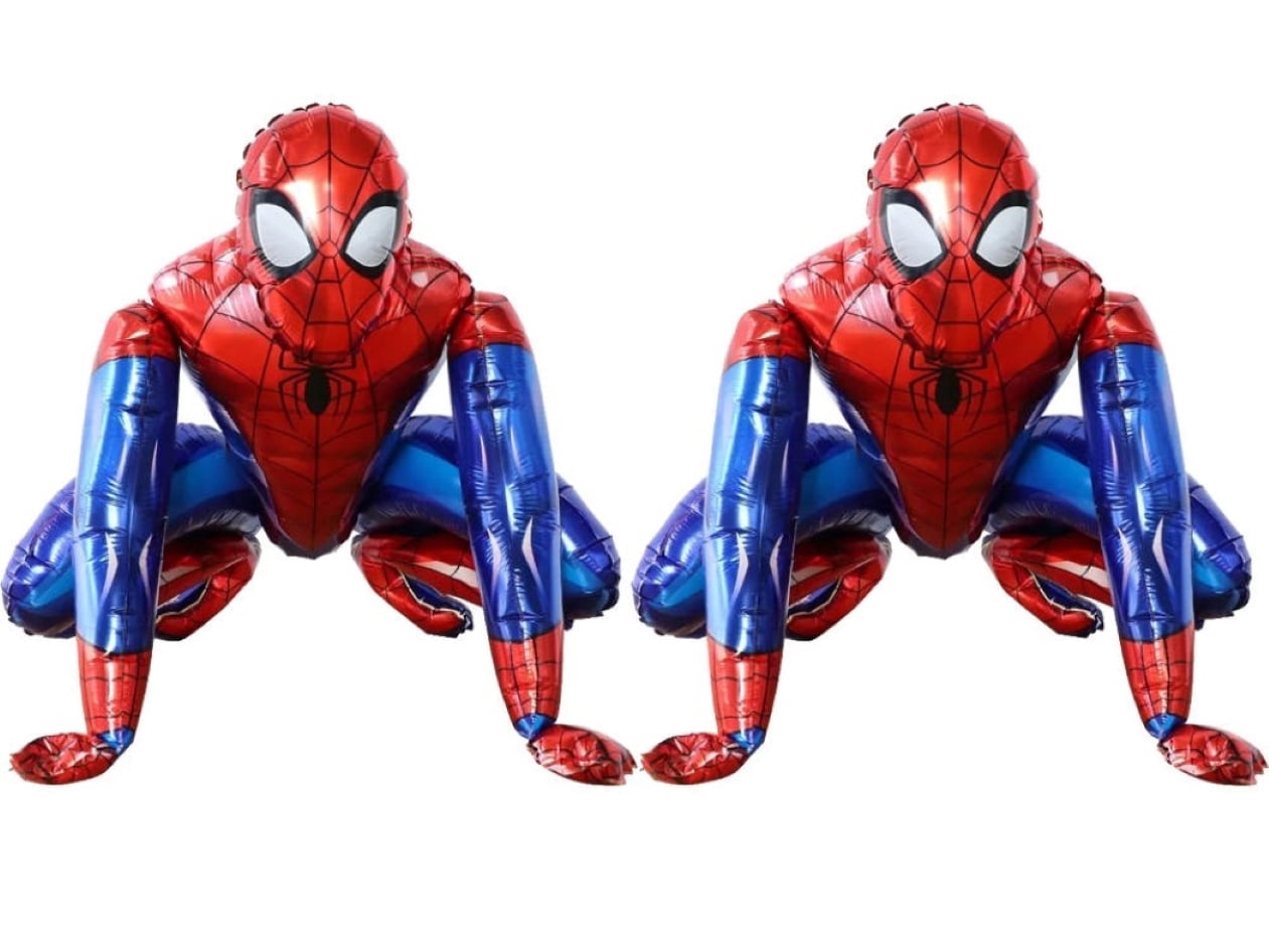 Kidsfavor Balloons, Medium, Spiderman Marvel Birthday, 2 Pieces